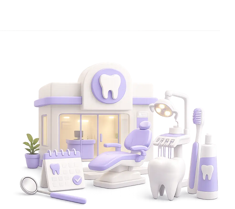 طراحی سایت دندانپزشکی حرفه‌ای