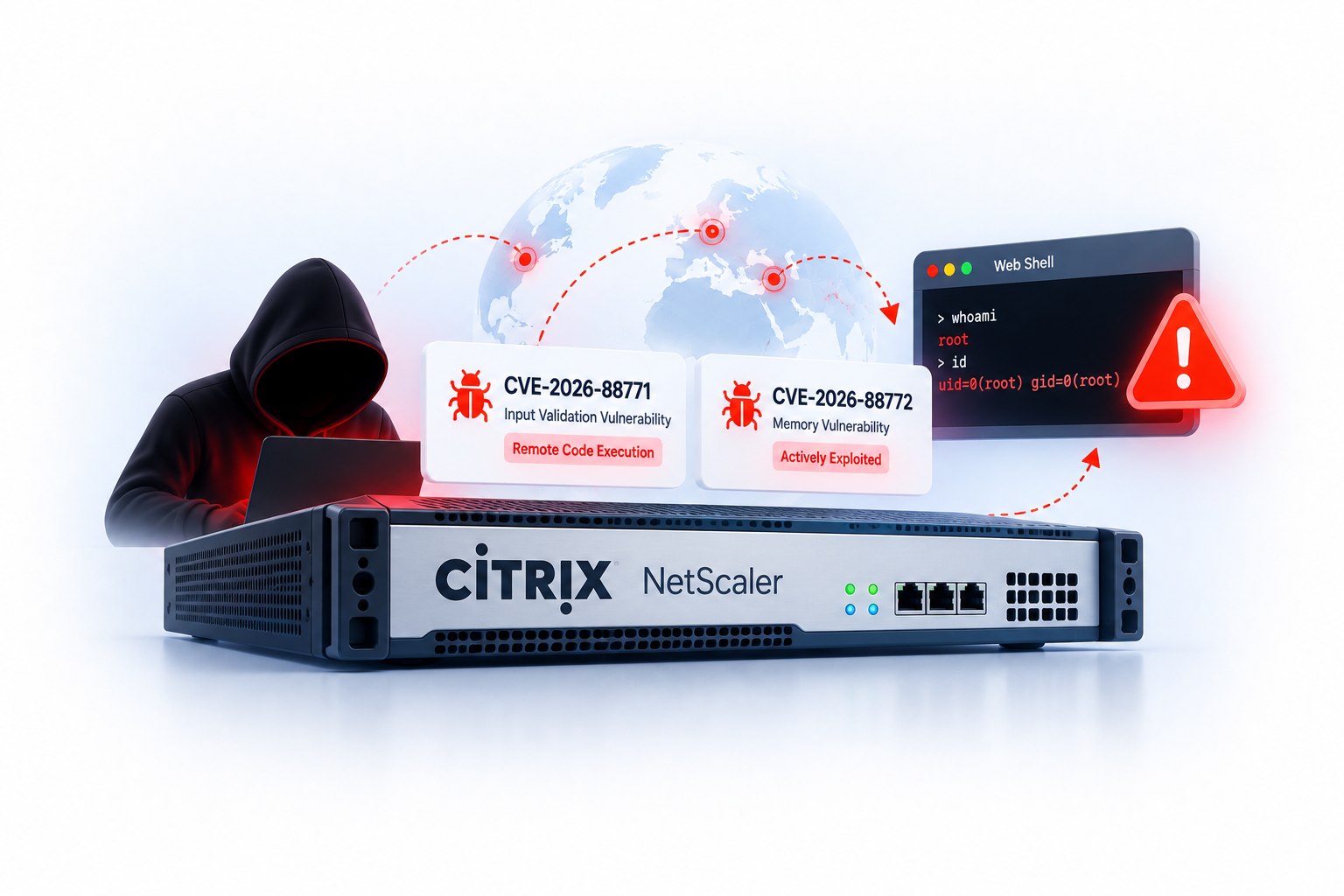هکرها از دو آسیب پذیری Zero-Day در Citrix NetScaler استفاده کردند