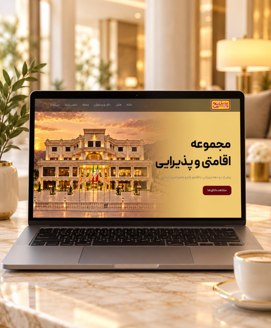 سایت هتل و مجموعه اقامتی