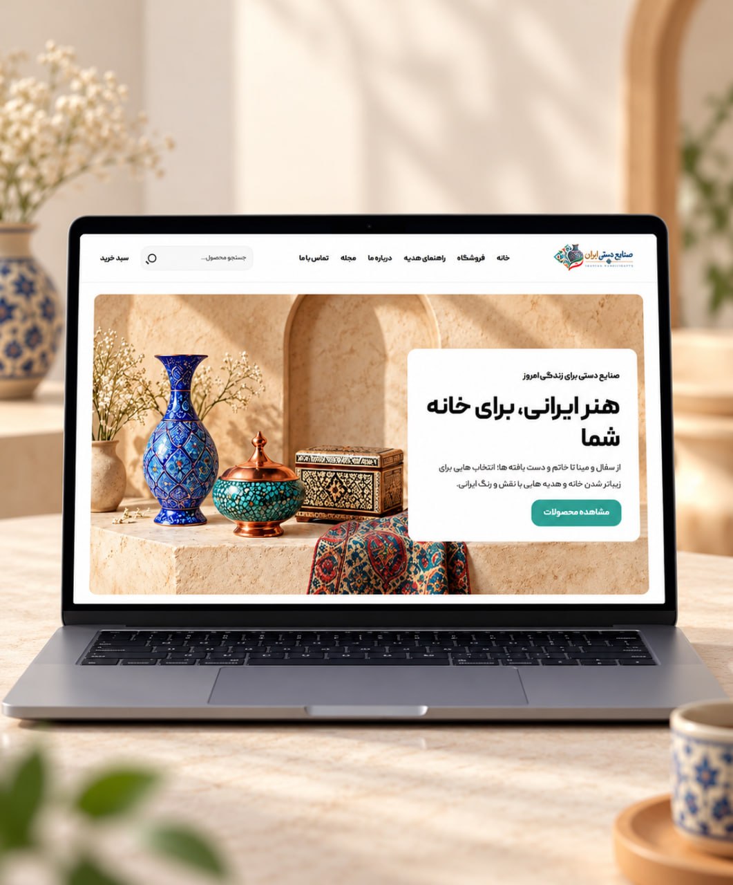 سایت فروشگاهی صنایع دستی