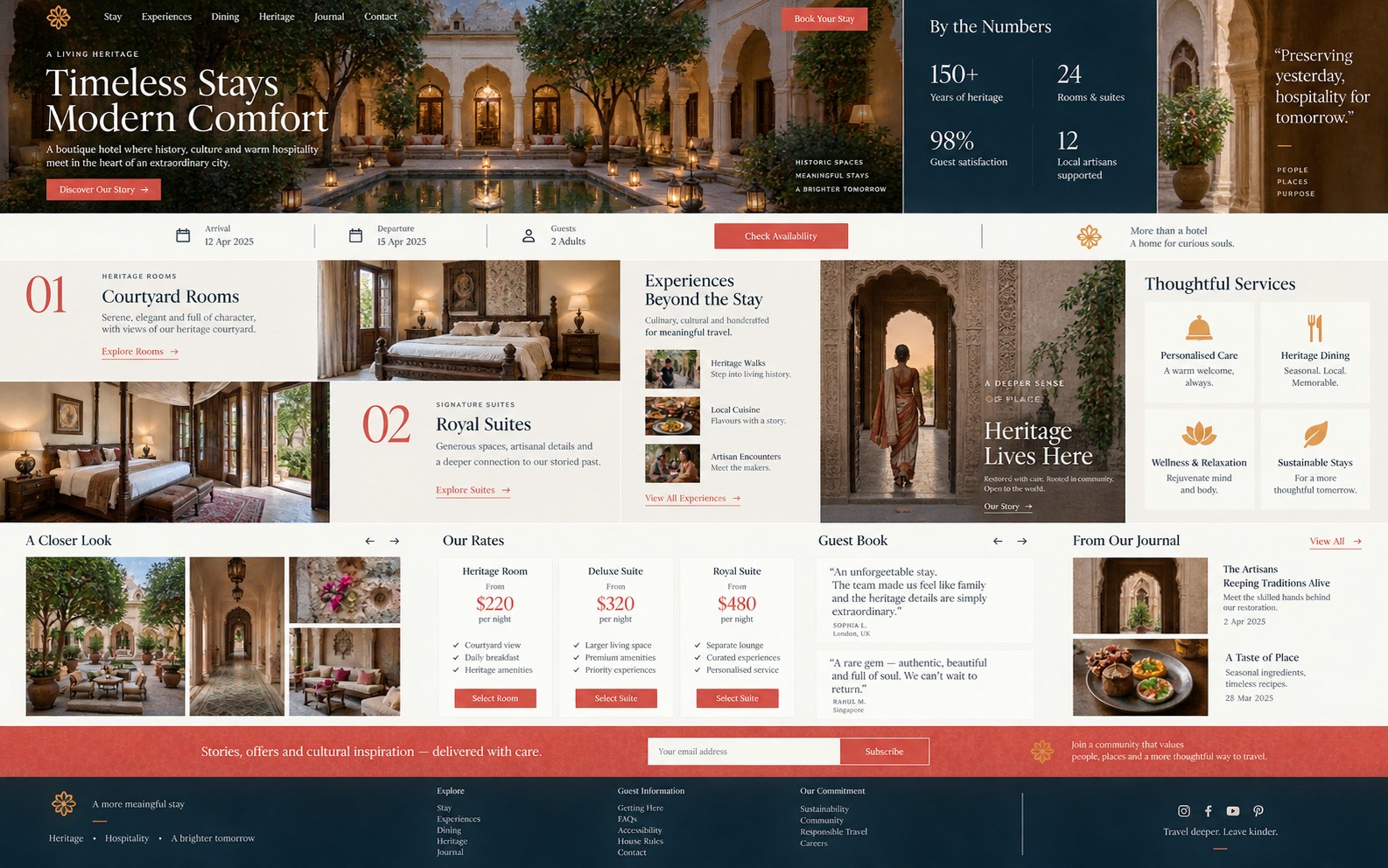 پیش‌نمایش قالب Travel Hotel 03